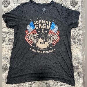 Woman’s Johnny cash tshirt